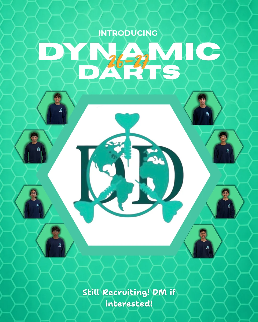 Introducing Dynamic Darts 2026–27 team announcement